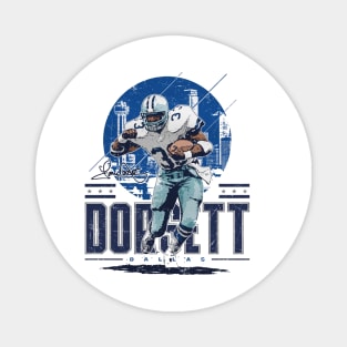 Tony Dorsett Dallas Player Skyline Magnet